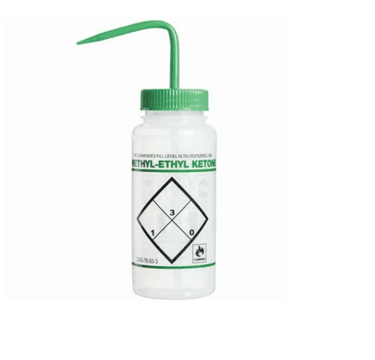 16 Oz Methyl Ethyl Ketone (MEK) Squeeze Bottles